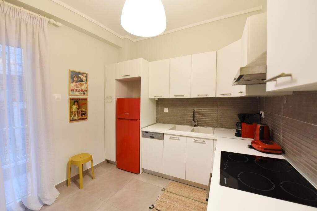 テッサロニキThe Muse, Colorful Cozy Flat On Mitropoleos Downtownアパートメント エクステリア 写真