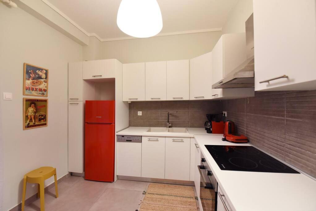 テッサロニキThe Muse, Colorful Cozy Flat On Mitropoleos Downtownアパートメント エクステリア 写真